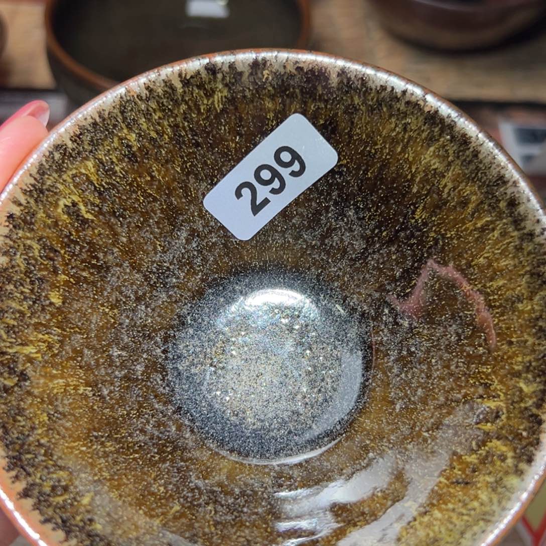 素***青茶盏全手工原矿原釉建盏