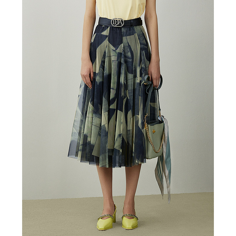 【九月】莱芙艾迪儿中长裙3F3Q83224