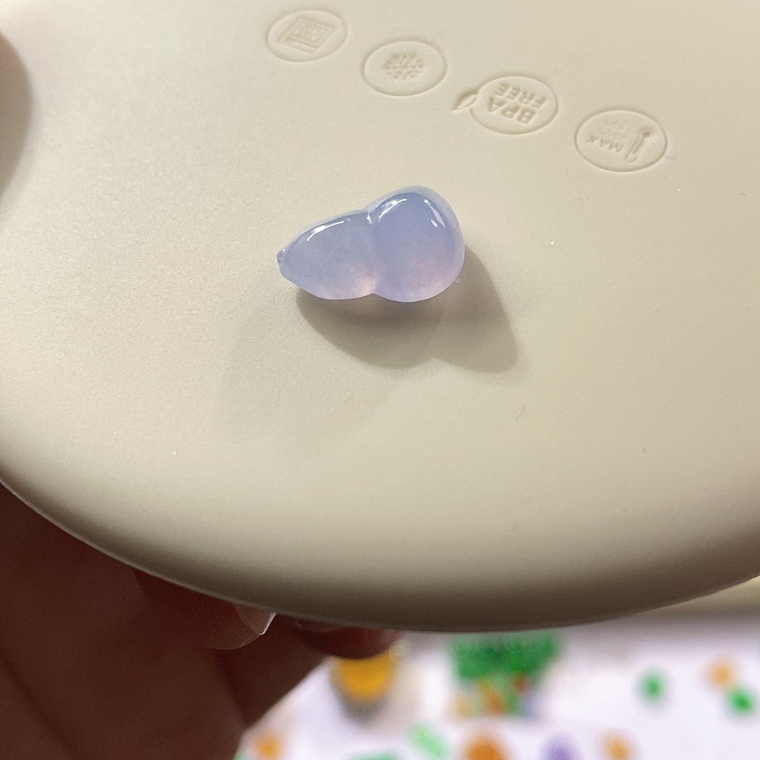 翡翠裸石冰紫葫芦