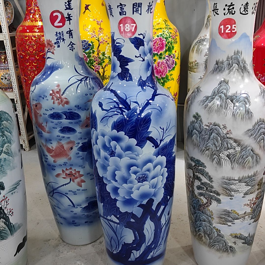 用***8瓶187号花开富贵一对1.4米