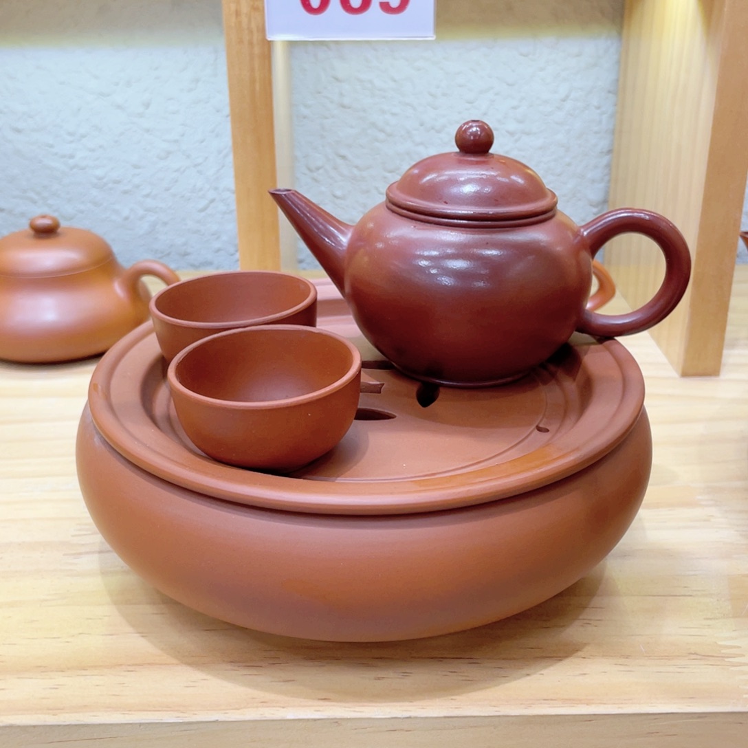 茶壶紫砂大*6寸茶盘加120毫升水平