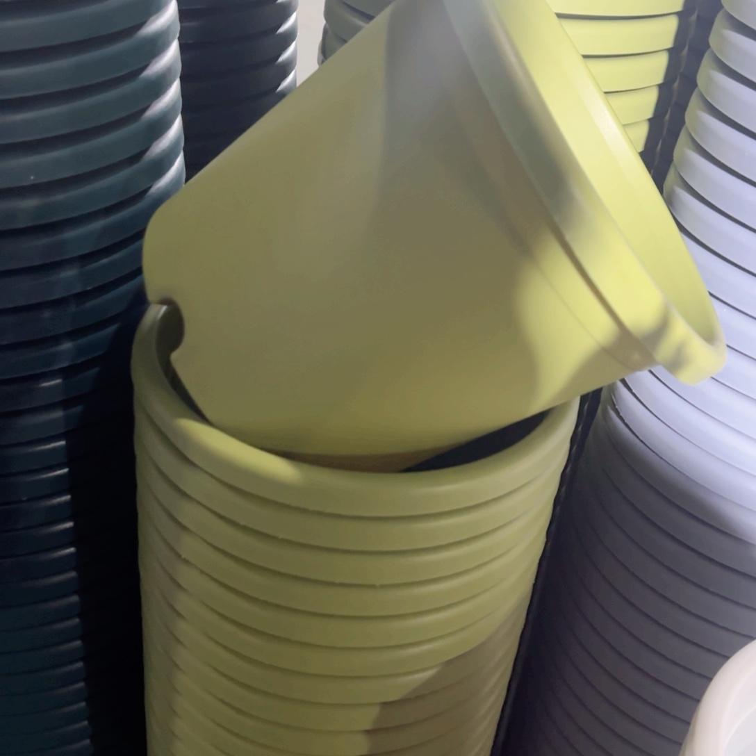 树脂四季盆4#无拖果绿8微瑕