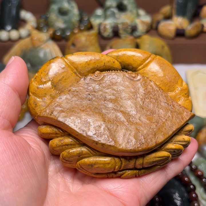 普***蛙岫岩河磨玉（透闪石质玉）未镶嵌珠宝奇石