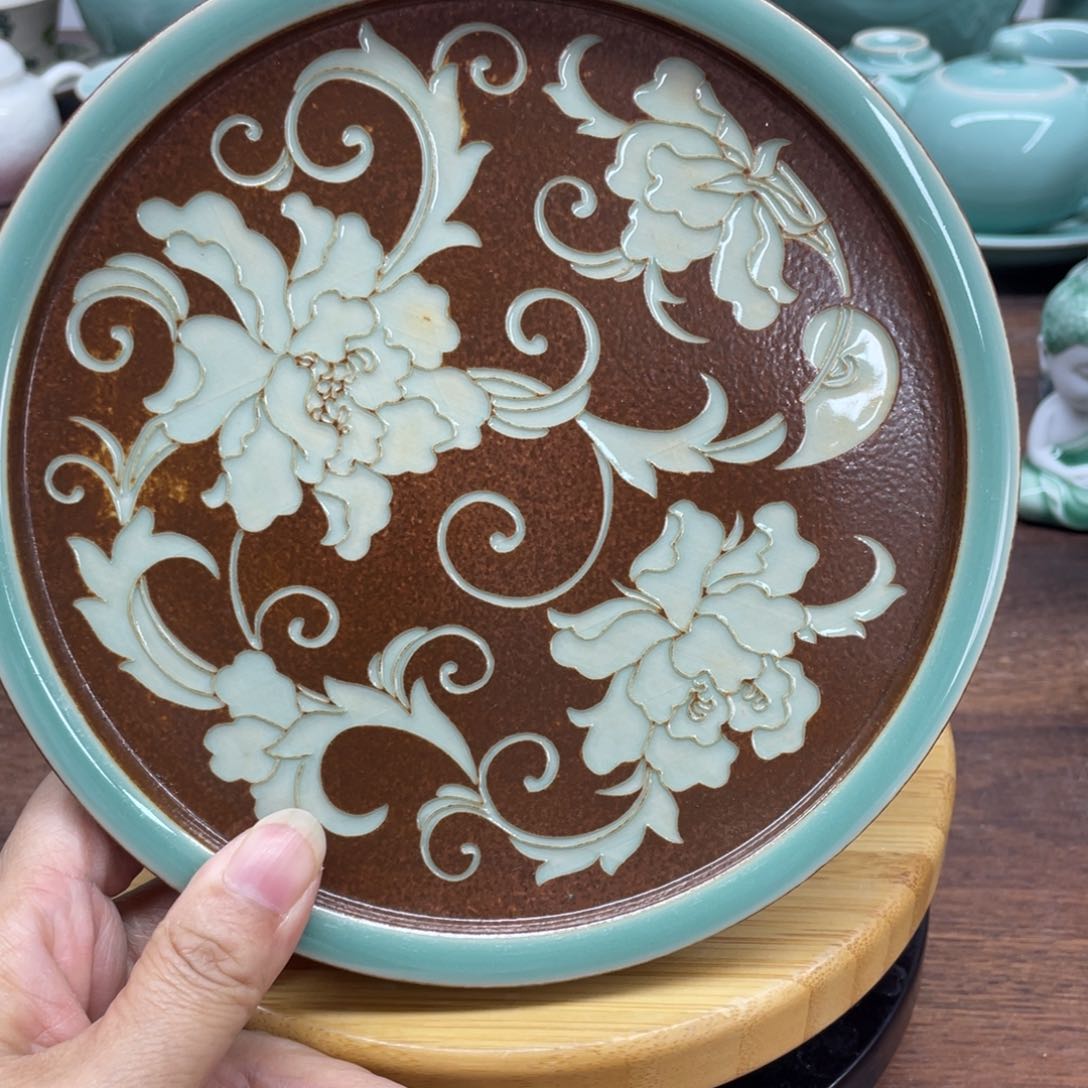 特价福利青瓷17.5厘米