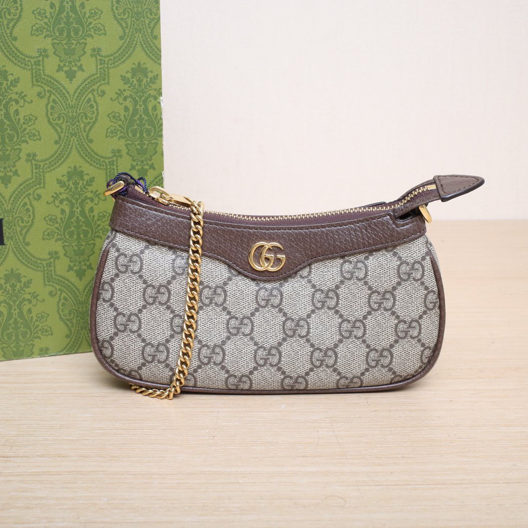 99新 GUCCI/古驰 【娇】Ophidia 腋下包 迷你 19 276435