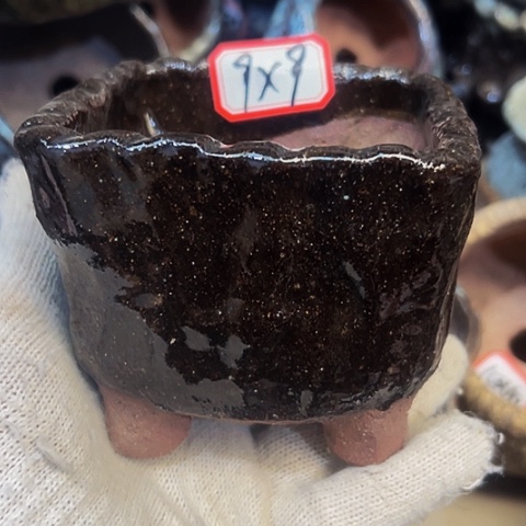 红陶粗陶花盆手工