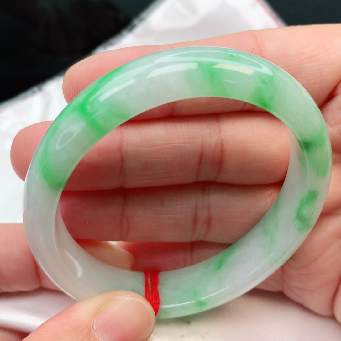 未镶嵌手镯翡翠贵妃54圈