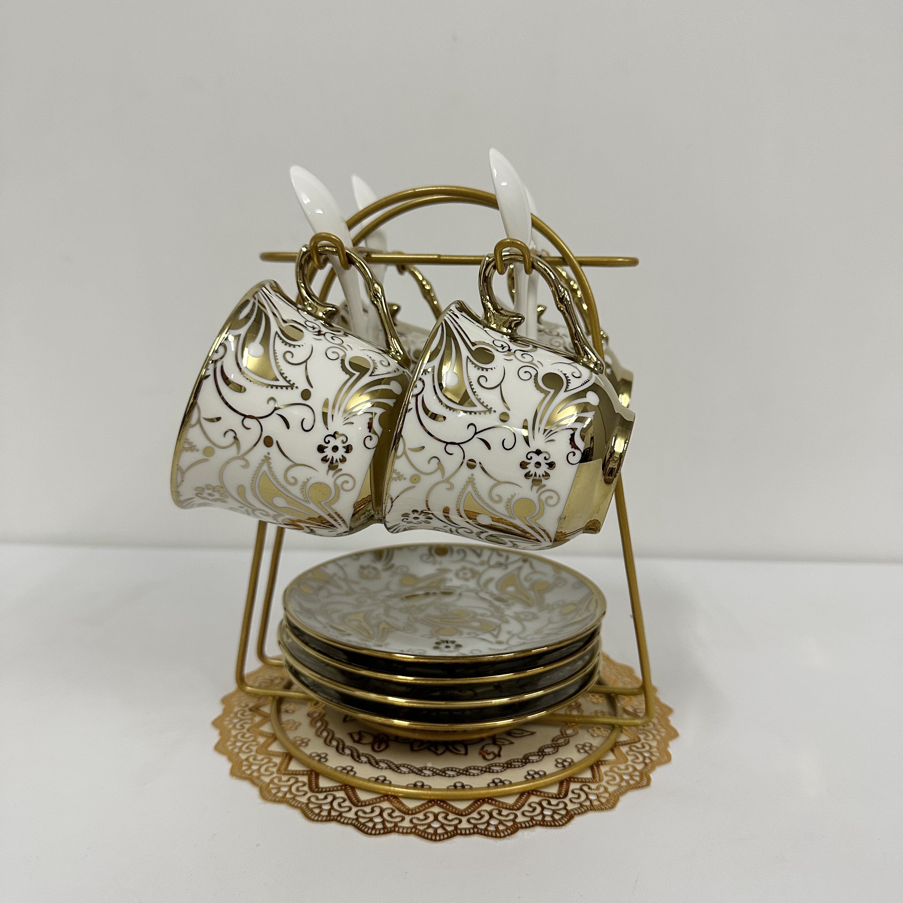 复古咖啡杯套装欧式陶瓷轻奢高档 SEN