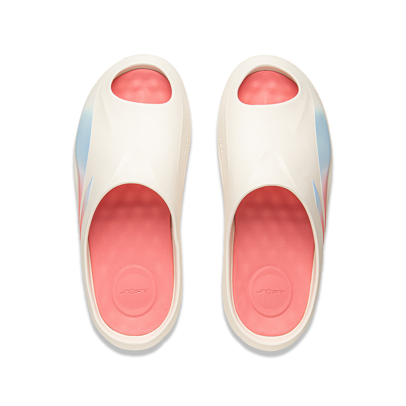 【2025新品】李宁SOFT SLIPPER男女款柔软舒适潮流拖鞋AGAV009-1