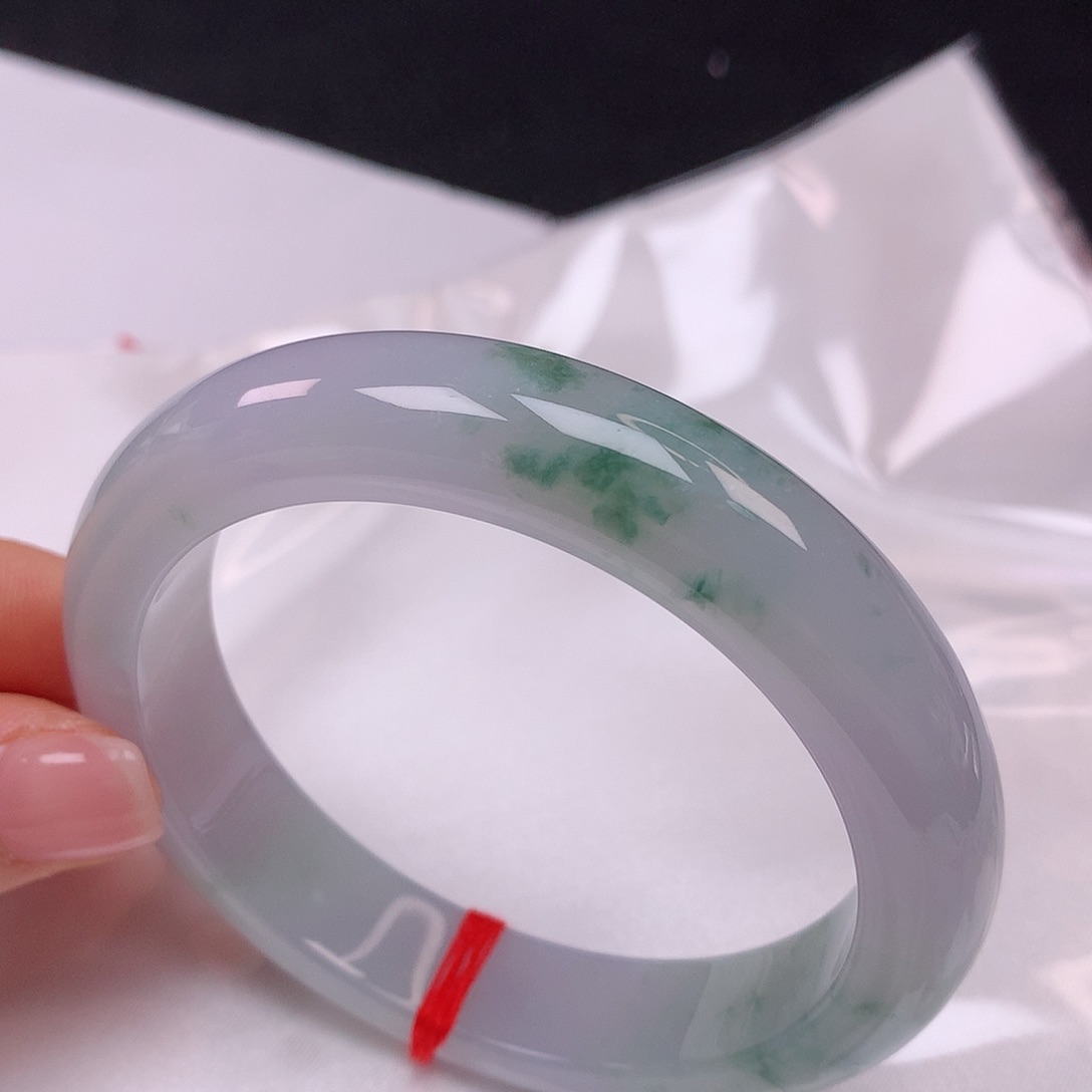 【闪购商品】未镶嵌手镯翡翠57翡翠手镯