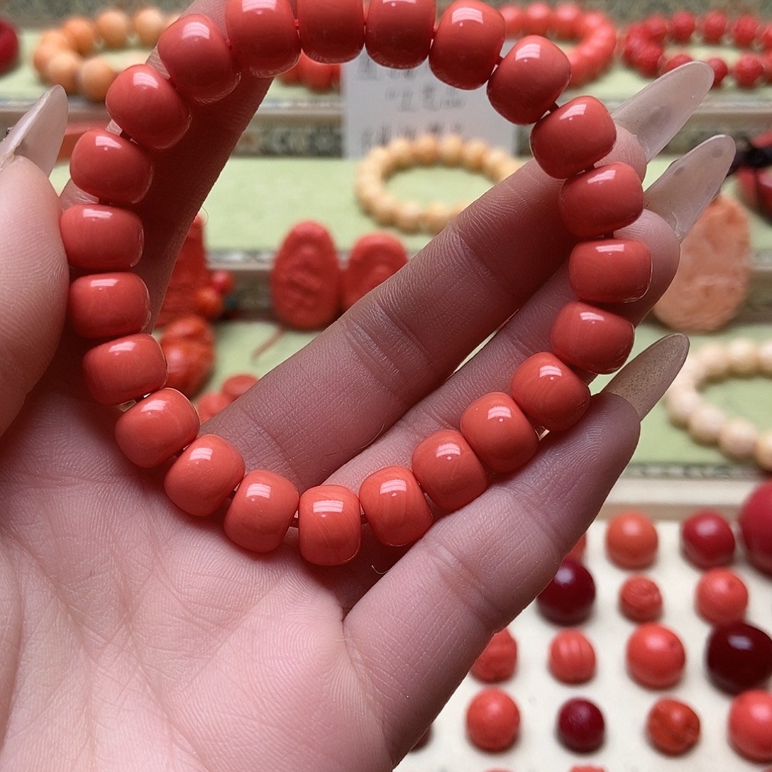 5***0非金属1.0老型浅色手串