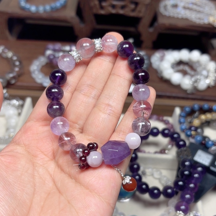 水晶手链未镶嵌金薇薇