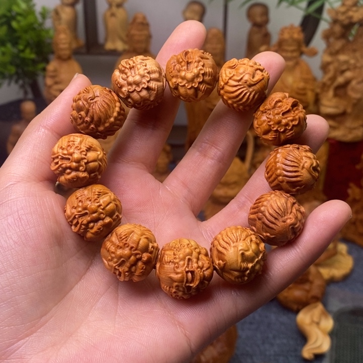 柏木（崖柏）手串/手链貔貅手链2.0