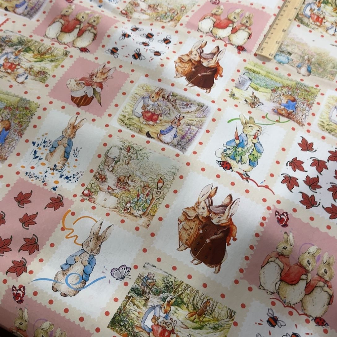 一米价纯棉平布1.1米宽果子布艺B区地卷