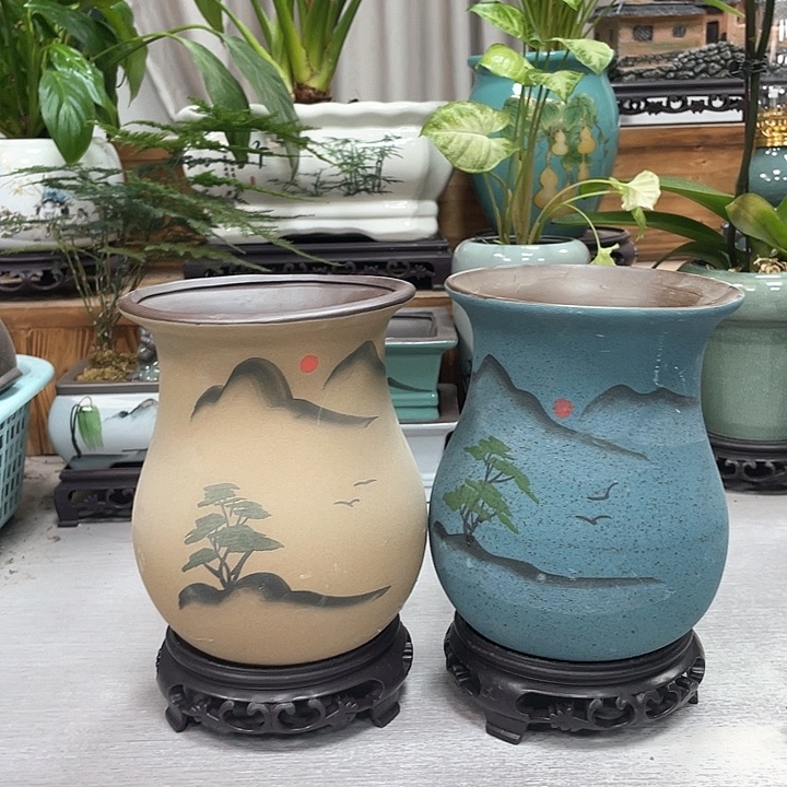 陶瓷花盆紫砂花盆福利