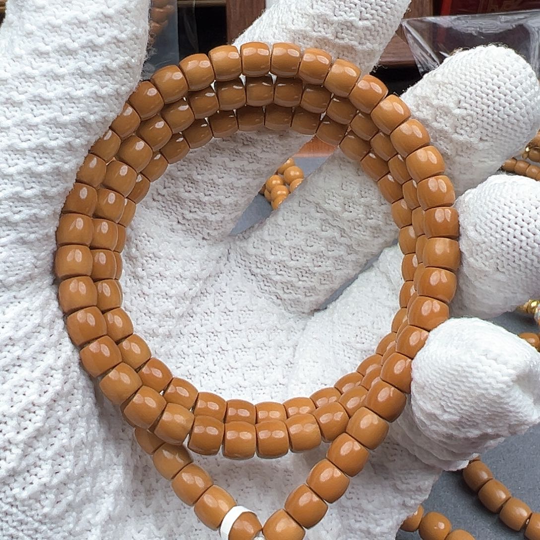 橄榄核手串/手链旭**升橄榄核尖脖挂6.4