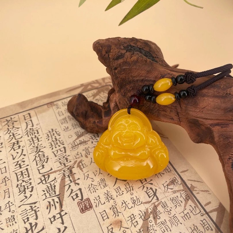 D036蜜糖红开口弥勒素绳款