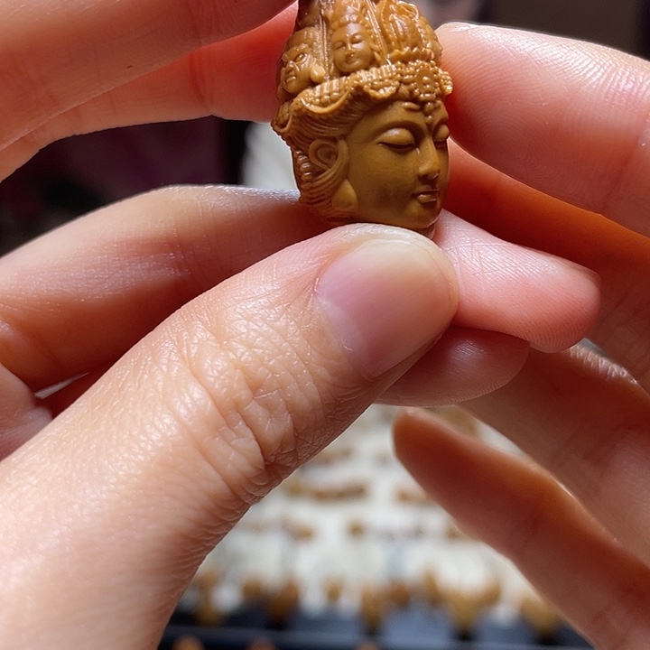 橄榄核手串/手链万佛 观音