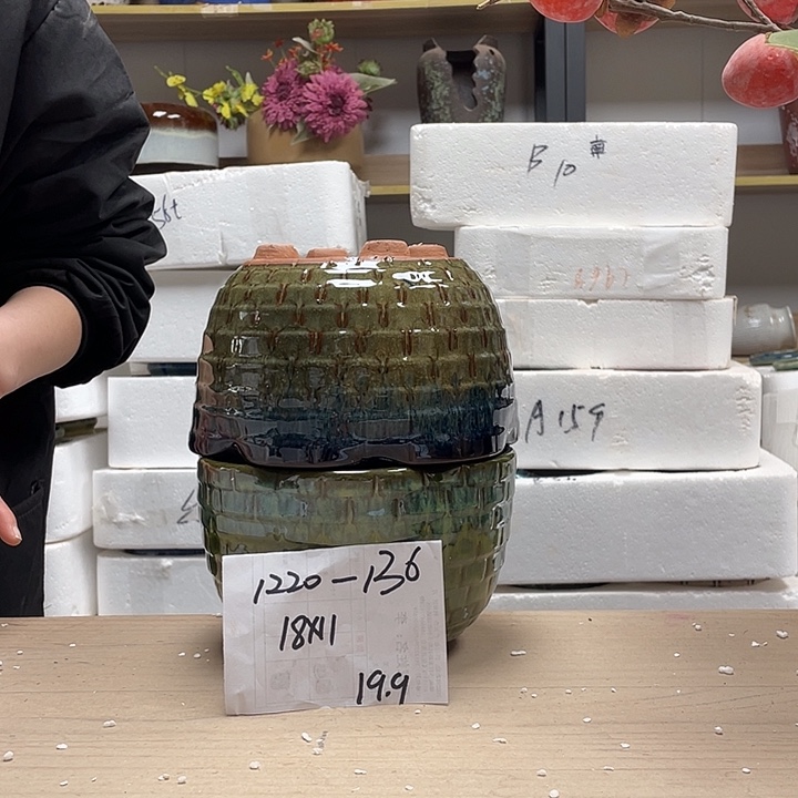 粗陶多肉花盆微瑕136