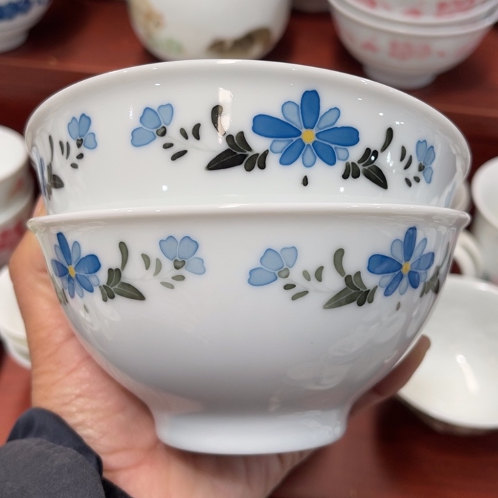 瓷醴陵釉下手绘12厘米