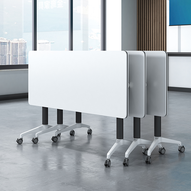 金鸾培训桌椅折叠组合移动办公桌长条桌拼接会议桌教育机构辅导班