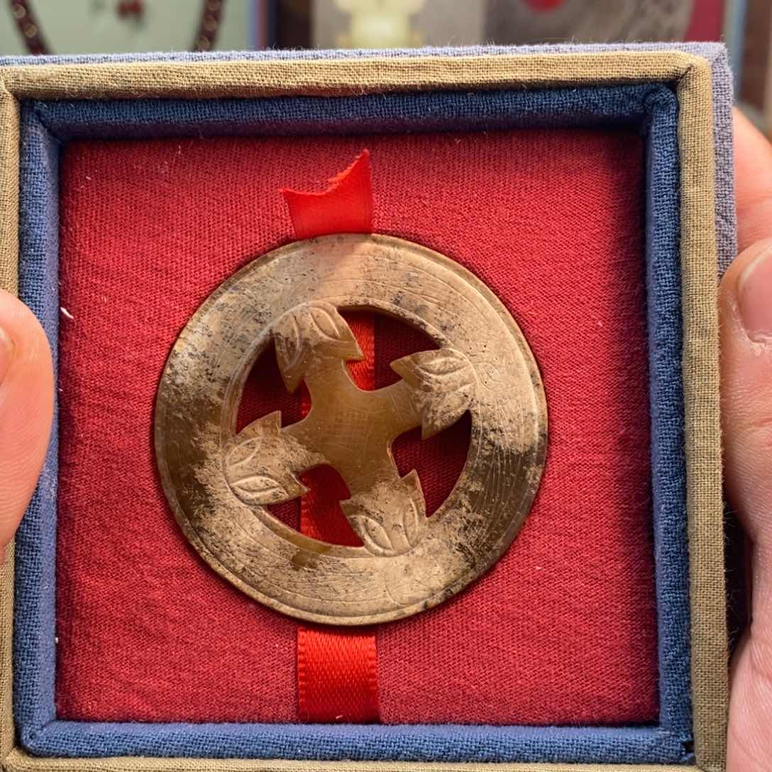 和田玉佩饰未镶嵌不*翁