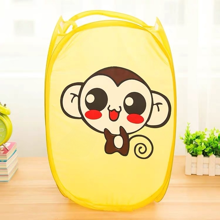 脏衣玩具收纳浴室衣篓可折叠网兜Z0633