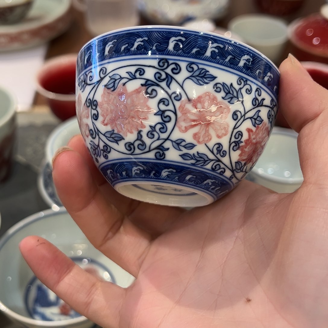 微瑕臻玉古坊釉里红
