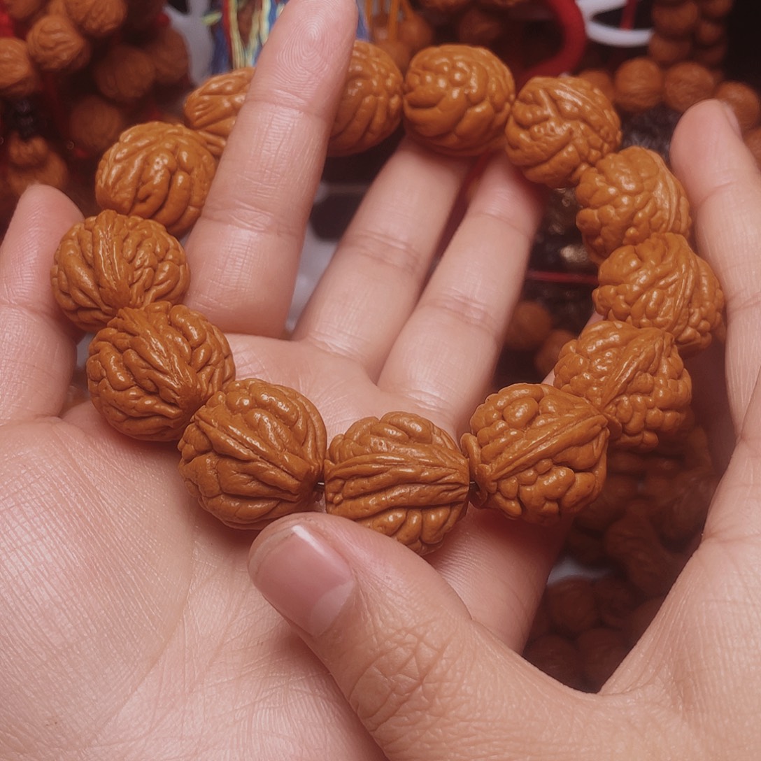 吊坠桃核龙纹桃枭