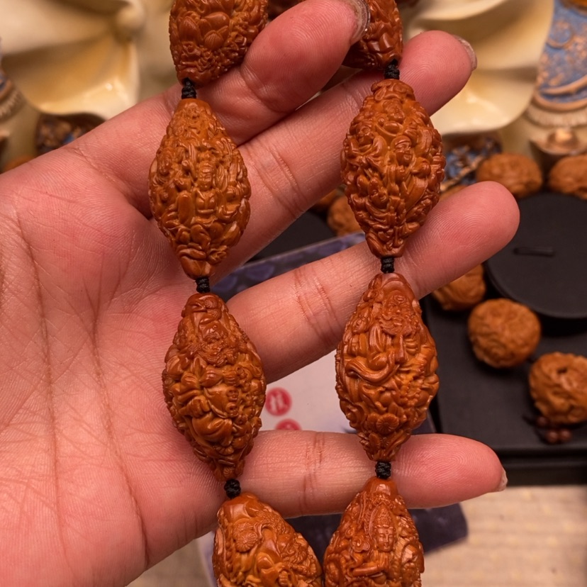 【闪购商品】橄榄核吊坠橄榄手工雕刻工艺