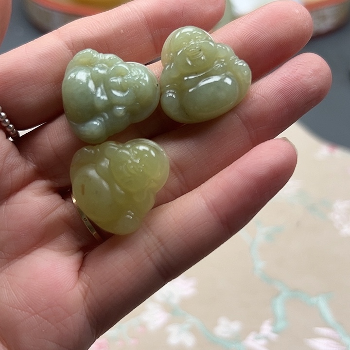 和田玉未镶嵌颈饰8