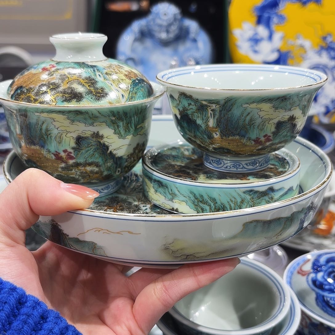 瓷片景德镇瓷器艺术