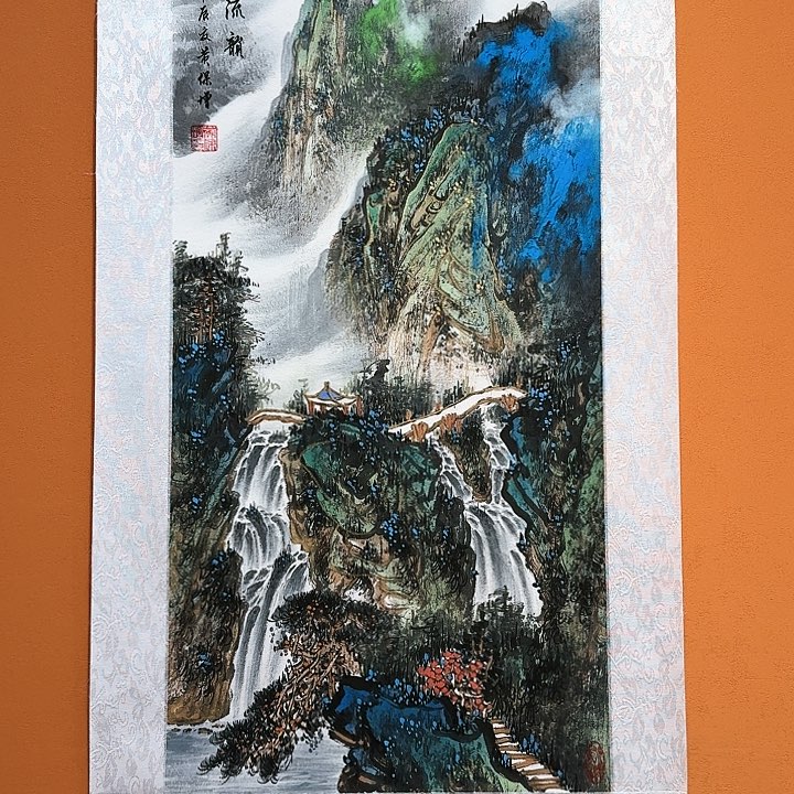 国画书法作品多次