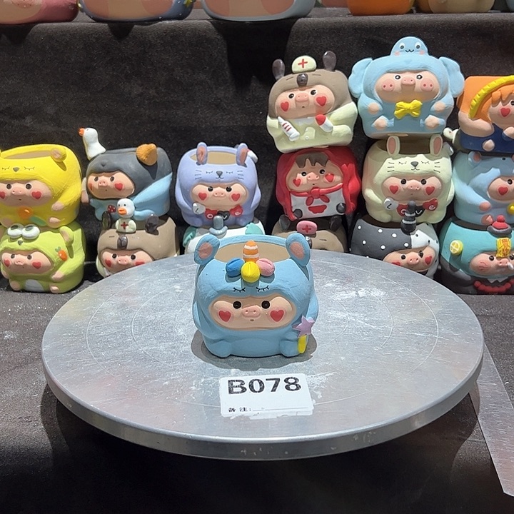 陶瓷可爱多肉花盆 微瑕