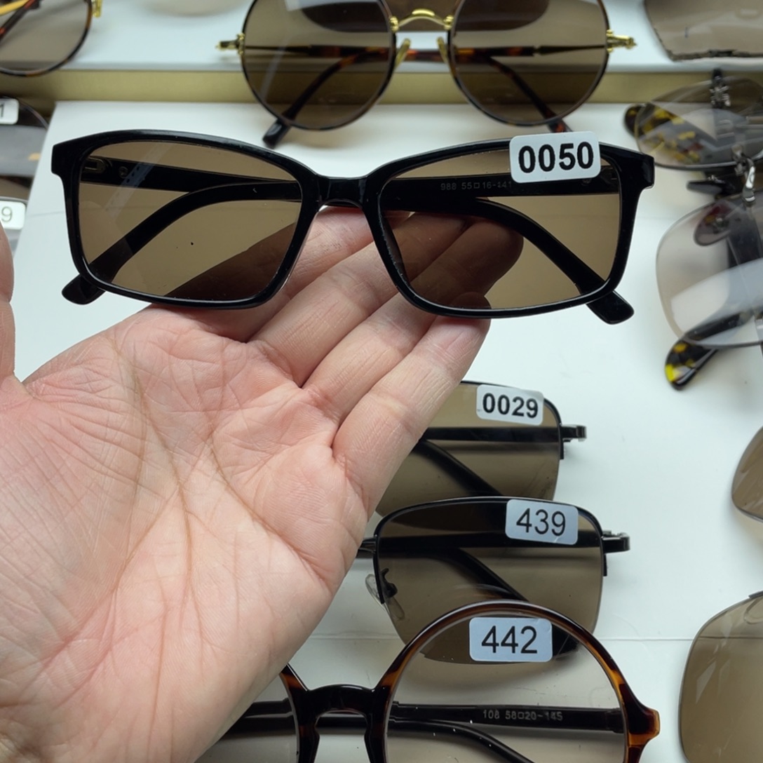 茶水晶全框眼镜 0050