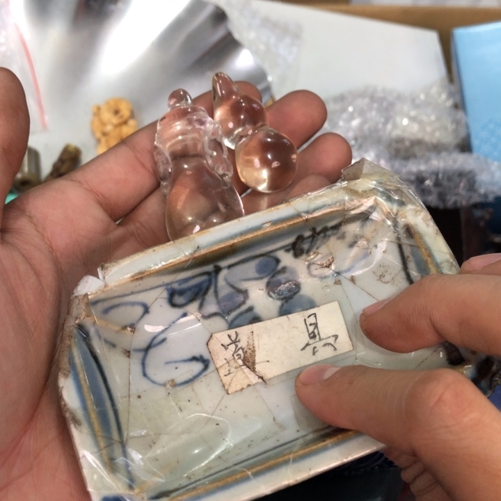 陶瓷孤品单件车里拍