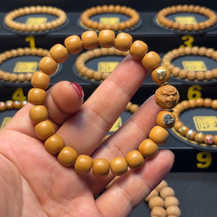 手串猴头核桃全品精工双立体标馒头料老型