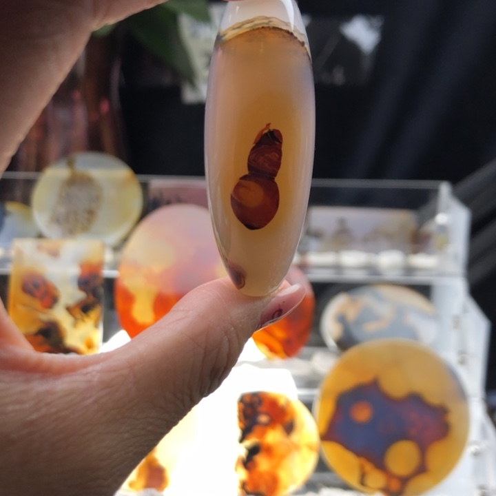 玛瑙/玉髓颈饰未镶嵌456