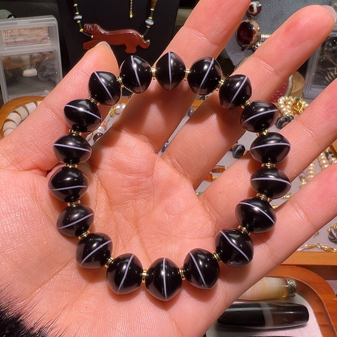 玛瑙/玉髓未镶嵌手链