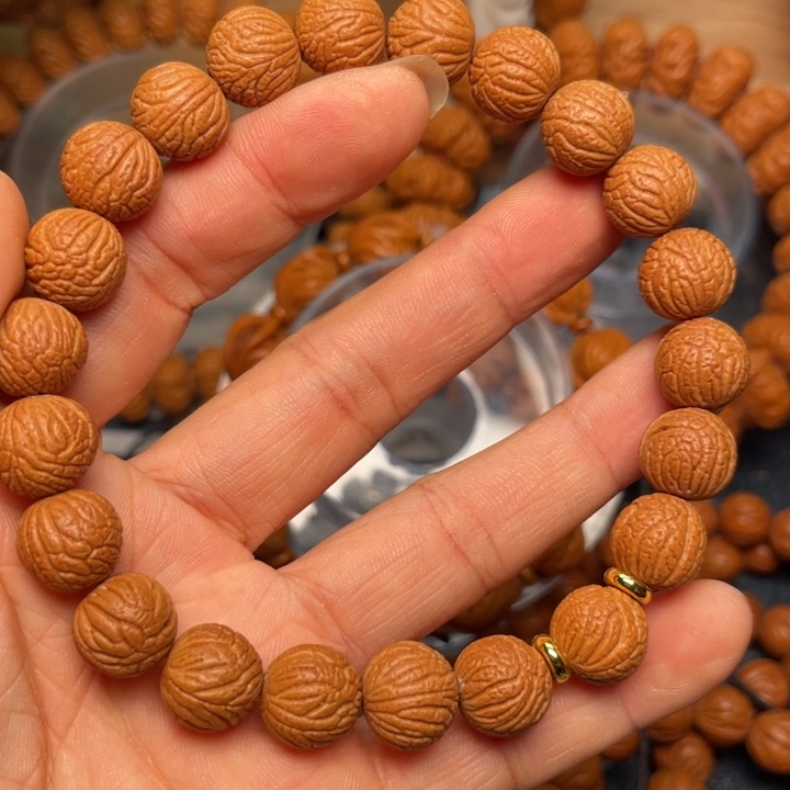 桃核手串龙纹桃核2