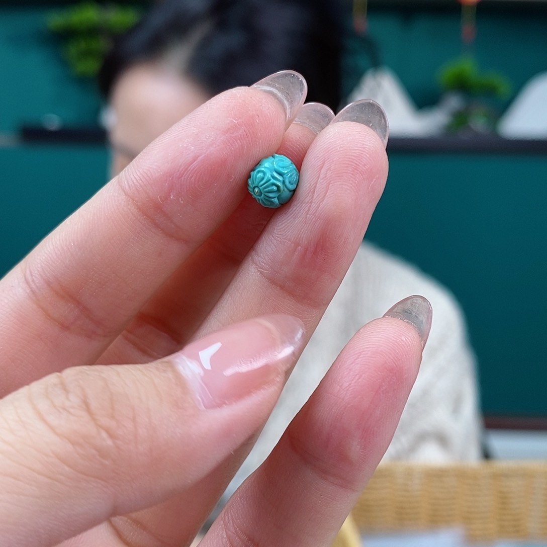 绿松石珠宝奇石未镶嵌