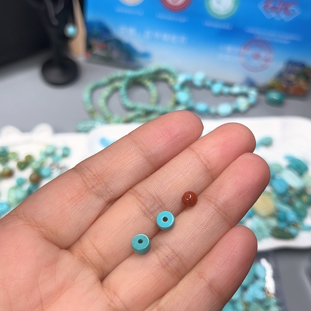 兰***儿南红玛瑙未镶嵌珠宝半成品