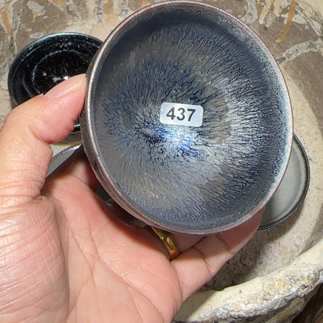 茶盏焦源柴烧自然还原437