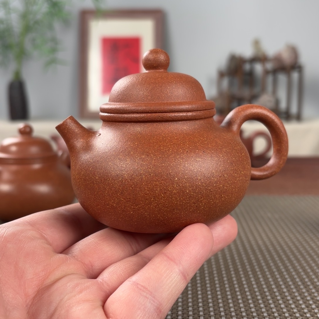 紫砂茶壶黄龙山原矿紫砂壶