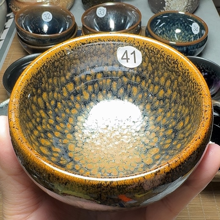 茶盏41 坚记茶盏摆件