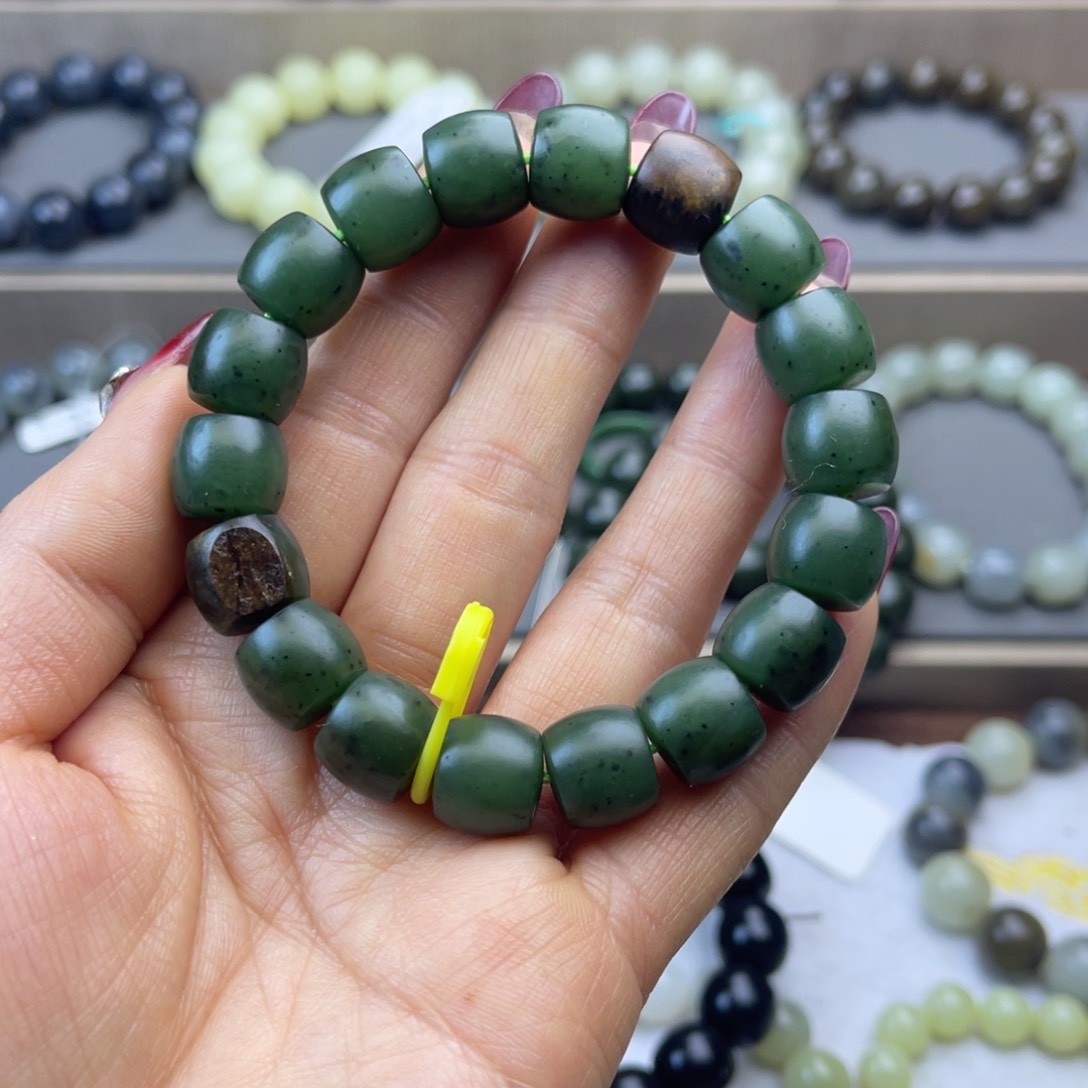 和田玉手链未镶嵌