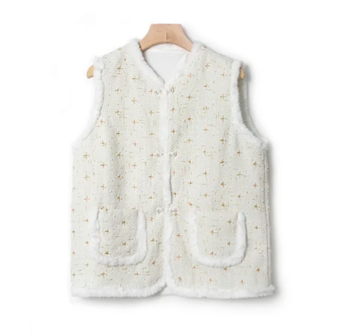 【NA家】马夹百搭时尚百搭风宽松女秋冬波点春秋