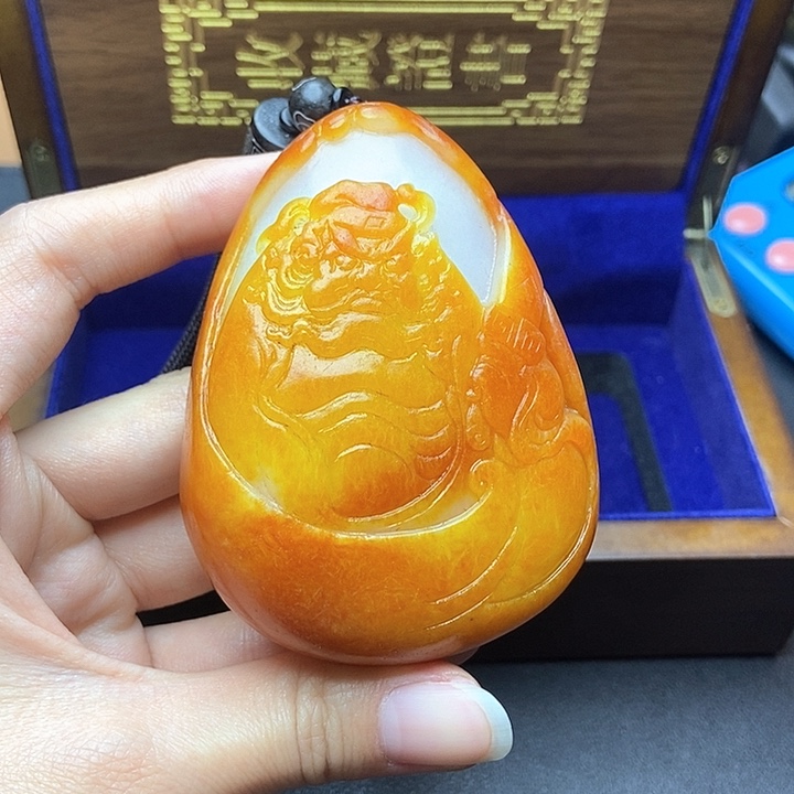 和田玉挂件未镶嵌N