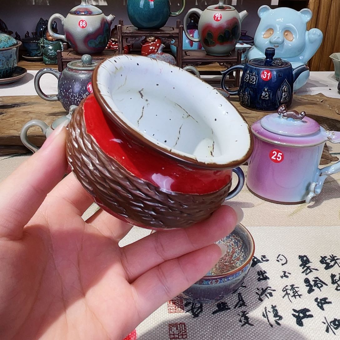 壶禹州钧瓷艺术作品