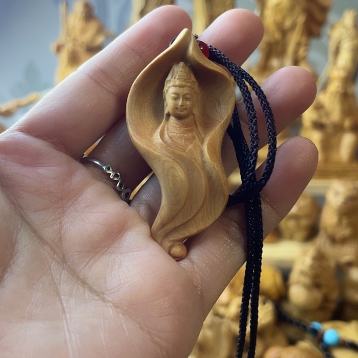 柏木（崖柏）崖柏观音挂脖